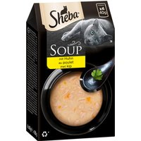 Sparpaket Sheba Classic Soup Frischebeutel 80 x 40 g - mit Huhn von Sheba