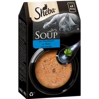 Sparpaket Sheba Classic Soup Frischebeutel 80 x 40 g - mit Thunfisch von Sheba