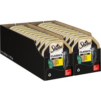 Sparpaket Sheba Schale 44 x 85 g - Classics in Pastete Ente & Huhn von Sheba
