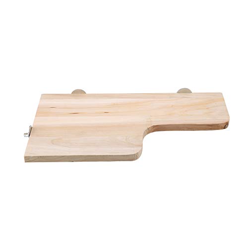 Sheens L-förmiges kleines Tier-Sprungbrett-Spielzeug aus Holz, Hamster-Plattform, Springender Kletterspielplatz für Maus-Chinchilla-Eichhörnchen-Rennmaus-Zwerg von Sheens