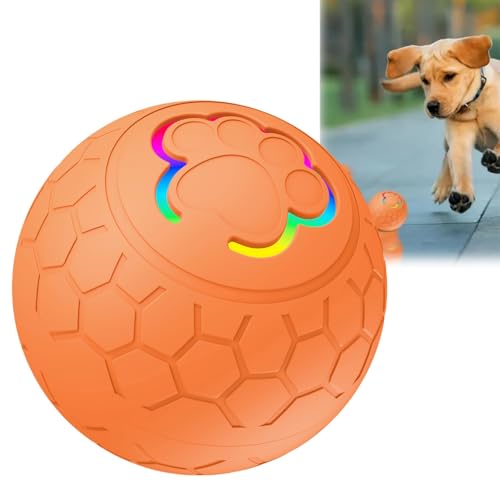 Interaktives Hundespielzeug, beweglicher Hundeball, elektrischer Hundeball, automatisches Rollball, langlebig, bewegliches Haustier-Hundespielzeug, Hundespielzeug mit LED-Lichtern, Hundespielzeug für Interaktives Hundespielzeug, beweglicher Hundeball, elektrischer Hundeball, automatisches Rollball, langlebig, bewegliches Haustier-Hundespielzeug, Hundespielzeug mit LED-Lichtern, Hundespielzeug für von ShengQiu