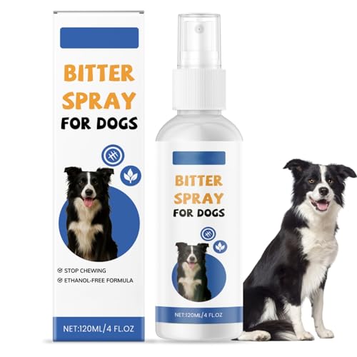 ShengQiu Anti-Kau-Spray für Hunde, Bitter-Hundespray, Wiederholungs-/Lenten-Spray stoppt Kauen, Beißen/Lecken, Bitterapfel-Hundespray, Anti-Kauverhaltenstrainingshilfe, Hundeabschreckungsspray ShengQiu Anti-Kau-Spray für Hunde, Bitter-Hundespray, Wiederholungs-/Lenten-Spray stoppt Kauen, Beißen/Lecken, Bitterapfel-Hundespray, Anti-Kauverhaltenstrainingshilfe, Hundeabschreckungsspray von ShengQiu