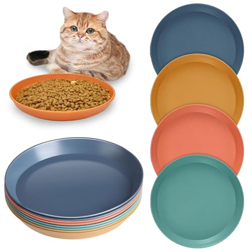 8 Stück Flache Katzennäpfe,Flache Katzennäpfe,Katzenfutter SchüSsel füR Futter Und Wasser,Katzenschüssel,Katzenschüssel,breiter Katzenteller für Kätzchen und kurzbeinige Katzen 8 Stück Flache Katzennäpfe,Flache Katzennäpfe,Katzenfutter SchüSsel füR Futter Und Wasser,Katzenschüssel,Katzenschüssel,breiter Katzenteller für Kätzchen und kurzbeinige Katzen von Shengruili