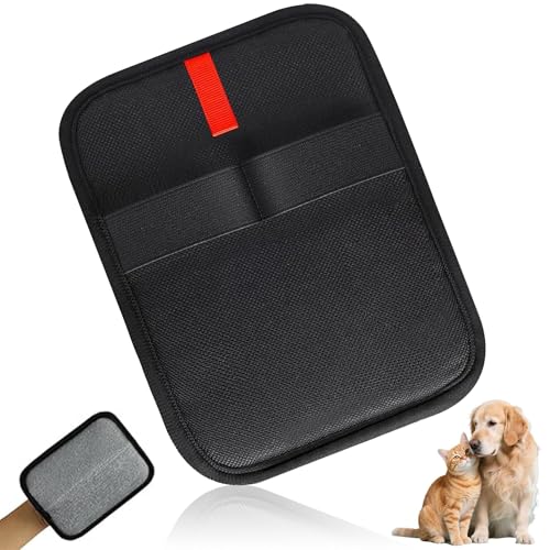 Shengruili Fellmagnet Handschuhe Wiederverwendbar,Atmungsaktive Haustierhaarentferner,Pet Grooming Gloves,Statische Haarentfernungshandschuhe Für Haustier Glattes und Gesundes Fell von Shengruili