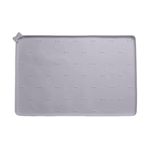 Fütterungsmatte, Hunde Matte,Welpenfutterpolster | 23,6 x 15,7 Zoll Silikon Nicht rutschfaltbar schnell trocknen Fütterungsmatte, Hunde Matte,Welpenfutterpolster | 23,6 x 15,7 Zoll Silikon Nicht rutschfaltbar schnell trocknen von Shenrongtong