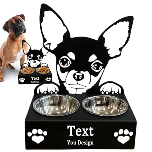 Futternapf für Hunde, Neuheit Abnehmbarer Futternapfhalter, lustige tragbare Hundenäpfe Kreative Pet Feeder Bowl zum Füttern von Hunden, Welpen von Shenrongtong