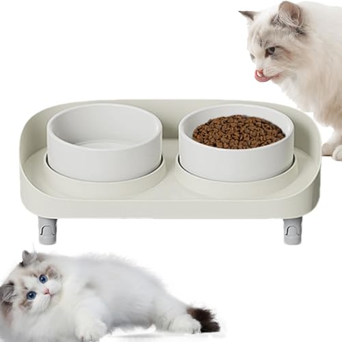 Gekippter erhöhter Napf, erhöhte Katzennäpfe für Futter und Wasser,Tierfutter- und Wassernäpfe Futternäpfe | Sauberer Welpennapf für kleine Hunde, stressfreier Futternapf für Futter und Gekippter erhöhter Napf, erhöhte Katzennäpfe für Futter und Wasser,Tierfutter- und Wassernäpfe Futternäpfe | Sauberer Welpennapf für kleine Hunde, stressfreier Futternapf für Futter und von Shenrongtong