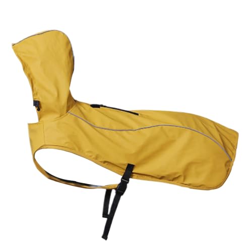 Hund Regenmantel, Welpen Regenmantel,Slicker Poncho mit Kapuze mit reflektierenden Streifen | Verstellbare Schnallen Haustier Regenmantel Umhang, leichte wasserfeste Kleidung für Hund Regenmantel, Welpen Regenmantel,Slicker Poncho mit Kapuze mit reflektierenden Streifen | Verstellbare Schnallen Haustier Regenmantel Umhang, leichte wasserfeste Kleidung für von Shenrongtong