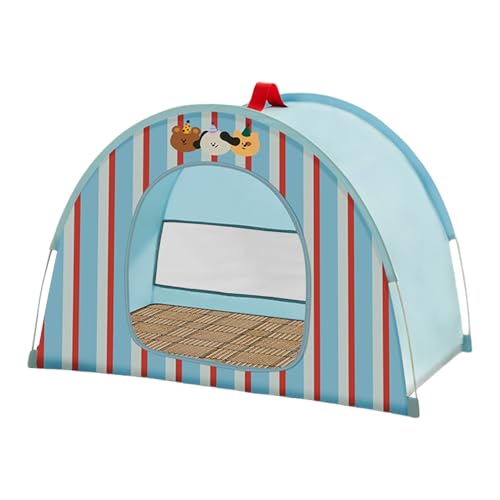 Katzenzelt für den Außenbereich, Hundehütte, waschbar, faltbar, für Kätzchen, kleine Hunde, Hasen mit Luftstrom und Belüftung, für drinnen und draußen, Camping, Hinterhof, Strand Katzenzelt für den Außenbereich, Hundehütte, waschbar, faltbar, für Kätzchen, kleine Hunde, Hasen mit Luftstrom und Belüftung, für drinnen und draußen, Camping, Hinterhof, Strand von Shenrongtong