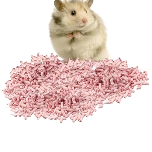 Kleintier-Bettwäsche | Buntes Papierstreu für kleine Haustiere, Kaninchenstreu, desodorierende Mäuse-Bettwäsche für Hamster und kleine Haustiere Kleintier-Bettwäsche | Buntes Papierstreu für kleine Haustiere, Kaninchenstreu, desodorierende Mäuse-Bettwäsche für Hamster und kleine Haustiere von Shenrongtong