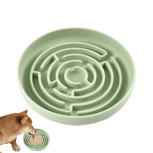 Langsame Feeder Dog Bowls, Anti-Choking-Puzzle-Fütterungsschale, verhindert übermäßig von Shenrongtong