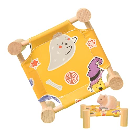 Shenrongtong Hamsterbett,Hamsterhängematte,Haustierbett aus, abnehmbare Hamster-Hängematte - Atmungsaktives Sugar Glider House Kleines Haustier-Schlafbett, Kleintier-Habitat-Dekoration für von Shenrongtong