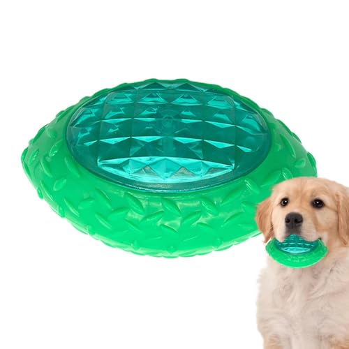 Hundekaubälle - Blinkendes Fußball-Kauspielzeug für Hunde - Tragbare, interaktive leuchtende elastische Bälle für mittelgroße Welpen Hundekaubälle - Blinkendes Fußball-Kauspielzeug für Hunde - Tragbare, interaktive leuchtende elastische Bälle für mittelgroße Welpen von Shenrongtong