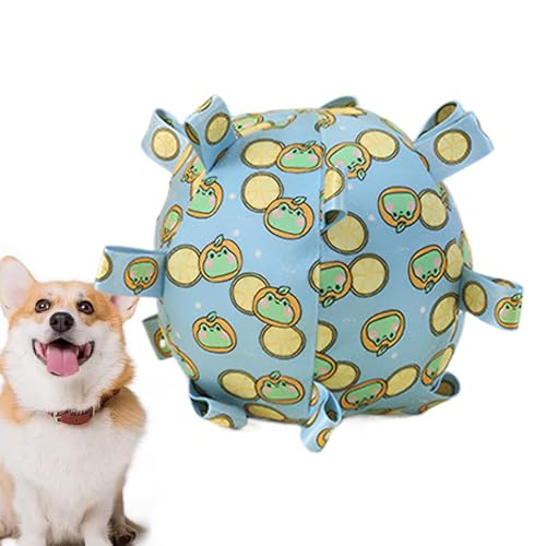 Hundespielzeug, Fußball, quietschender Hundeball, Kauball mit Riemen, interaktives Hundespielzeug für kleine und mittelgroße Hunde, Outdoor-Welpenspielzeug Hundespielzeug, Fußball, quietschender Hundeball, Kauball mit Riemen, interaktives Hundespielzeug für kleine und mittelgroße Hunde, Outdoor-Welpenspielzeug von Shenrongtong