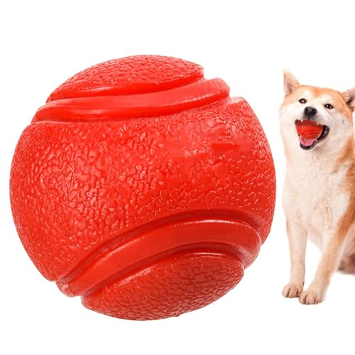 Shenrongtong Hundetrainingsball, Hüpfball für Hunde - Kauball für Hunde,Hüpfender Haustierball, Welpen-Kauspielzeug, interaktives Hundespielzeug, Hundekauball, schwimmender Hundeball, Apportierball von Shenrongtong