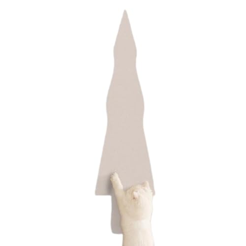 Katzen-Wandkratzer, Katzenkratzpad für die Wand | Zuschneidbare Kratzmatte für Katzen, Weihnachtsbaumform | Stark haftende Wandkratzer für Hauskatzen, zum Aufkleben von Katzenkratzpads Katzen-Wandkratzer, Katzenkratzpad für die Wand | Zuschneidbare Kratzmatte für Katzen, Weihnachtsbaumform | Stark haftende Wandkratzer für Hauskatzen, zum Aufkleben von Katzenkratzpads von Shenrongtong