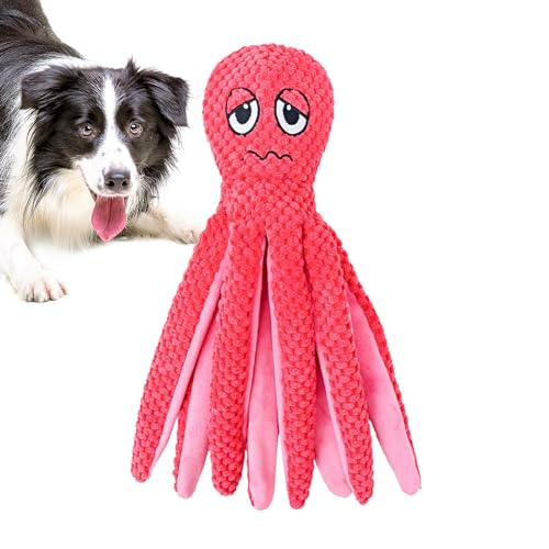 Quietschendes Oktopus-Hundespielzeug – Trinkbares Quietschspielzeug für Spaß und Training, Oktopus-Hundespielzeug für Welpen, kleine, mittelgroße und große Langeweile Quietschendes Oktopus-Hundespielzeug – Trinkbares Quietschspielzeug für Spaß und Training, Oktopus-Hundespielzeug für Welpen, kleine, mittelgroße und große Langeweile von Shenrongtong