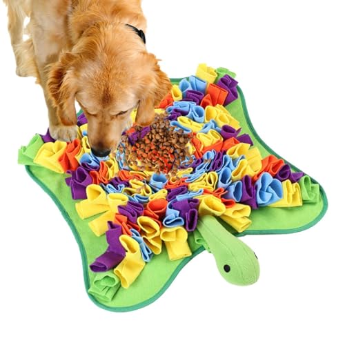 Schnüffelunterlage für Hunde, Schnüffelmatte für Hunde - Slow Feeder Hunde-Puzzlespielzeug in Schildkrötenform - Heimtierbedarf fördert die natürlichen Futtersuchfähigkeiten, Futtermatten Schnüffelunterlage für Hunde, Schnüffelmatte für Hunde - Slow Feeder Hunde-Puzzlespielzeug in Schildkrötenform - Heimtierbedarf fördert die natürlichen Futtersuchfähigkeiten, Futtermatten von Shenrongtong