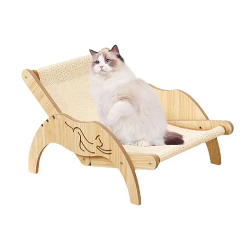 Sisal-Katzenstuhl,Katzen-Sisalstuhl | Hochbeet für Kätzchen, Katzenliege, Sisalmatte | Sisalmatte, Katzen-Strandkorb, 3-Fach höhenverstellbar, geeignet für kleine bis große Katzen, alle Sisal-Katzenstuhl,Katzen-Sisalstuhl | Hochbeet für Kätzchen, Katzenliege, Sisalmatte | Sisalmatte, Katzen-Strandkorb, 3-Fach höhenverstellbar, geeignet für kleine bis große Katzen, alle von Shenrongtong