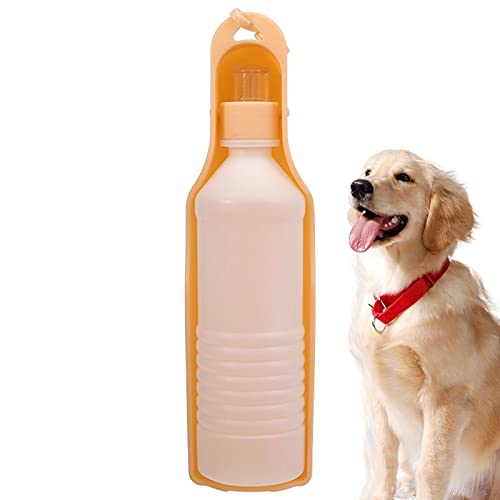 Wasserflasche für Hunde | Wasserspender für Welpen | Faltbare Hundewasserflaschen zum Gehen, wasserdichte Outdoor-Reiseschüssel für Hunde, Katzen, Kaninchen Shenrongtong von Shenrongtong