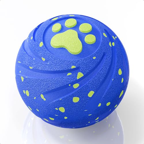 Shepatio Hundespielzeug - Interaktiver Hundeball, Self Moving Dog Ball für Hunde, Intelligentes Hundespielzeug mit 3 Spielmodi, Geburtstagsgeschenk, USB Wiederaufladbar (Blau) von Shepatio