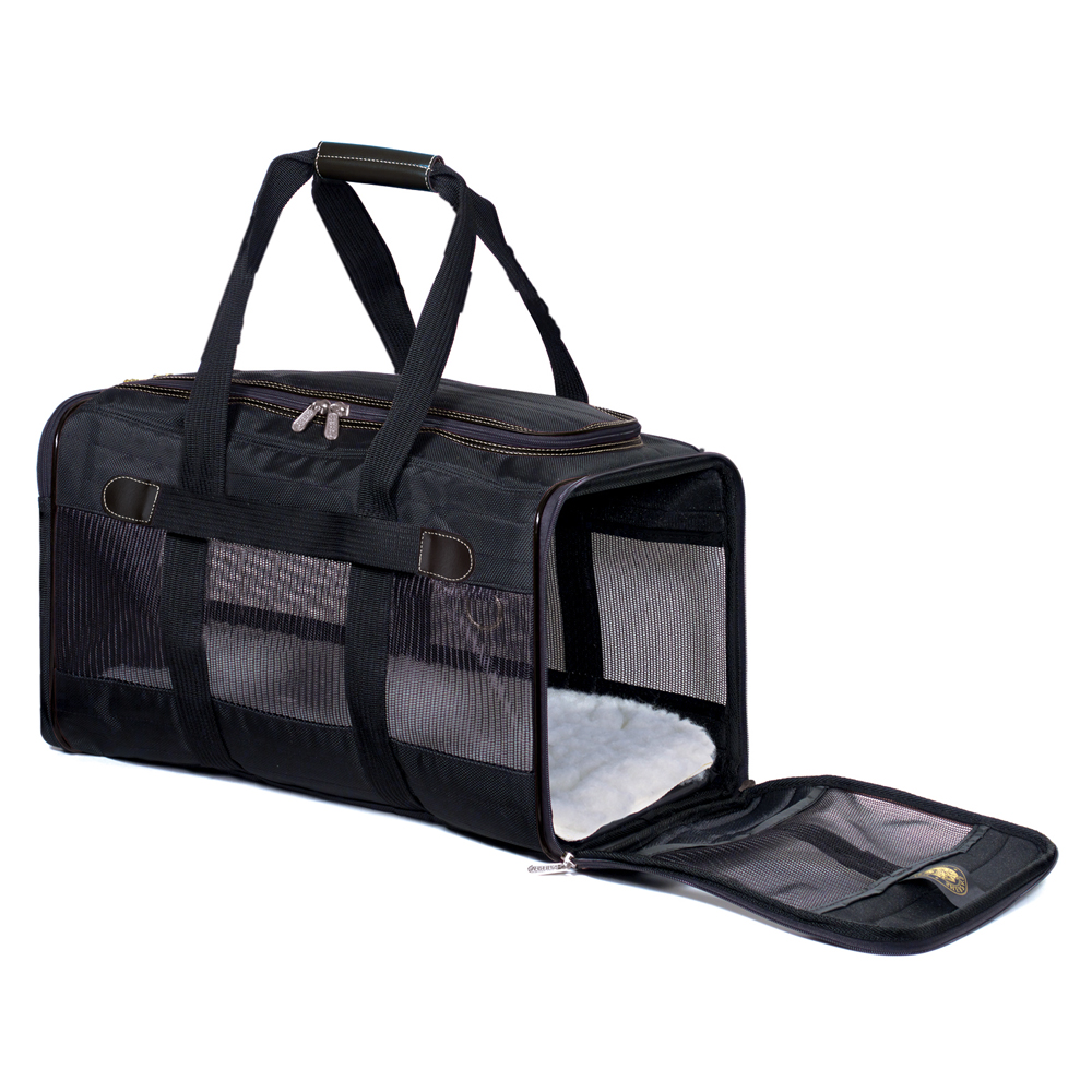 Sherpa® Original Deluxe Tragetasche - Größe L: ca. L 48 x B 30 x H 29 cm von Sherpa