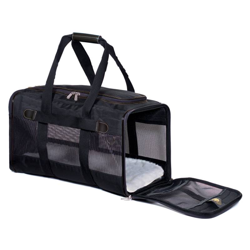 Sherpa® Original Deluxe Tragetasche - Größe L: ca. L 48 x B 30 x H 29 cm von Sherpa