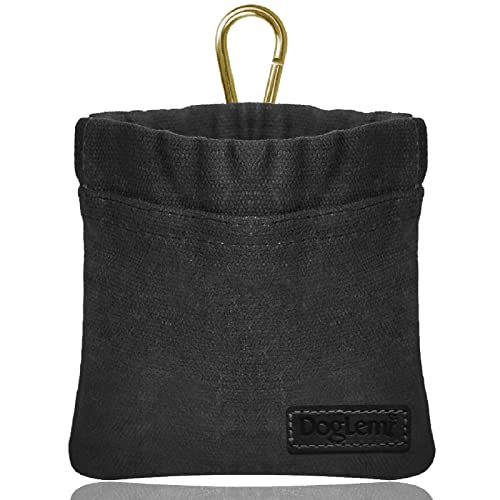 Leckerli-Tasche für kleine Hunde, wasserdichte Welpen-Hundetrainingstasche mit Automatikverschluss, freihändige Trainings-Hundeleckerli-Tasche, für Haustierwelpen, Reisen oder Outdoor (Schwarz) Leckerli-Tasche für kleine Hunde, wasserdichte Welpen-Hundetrainingstasche mit Automatikverschluss, freihändige Trainings-Hundeleckerli-Tasche, für Haustierwelpen, Reisen oder Outdoor (Schwarz) von Sheryl&Rain