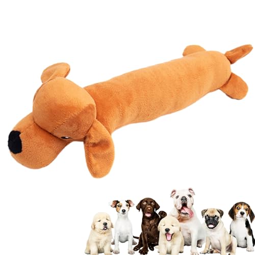 Shichangda Kuscheltiere für Hunde,Weiches und süßes Hundeplüschspielzeug | Welpenspielzeug mit Geräusch, quietschendes Hundekauspielzeug für Haustiere, kleine, mittelgroße und große Hunde von Shichangda