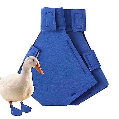 1 Paar Wasservögel Bootie Schutzschuhe Huhn Ente rutschfeste Schuhe für Geflügel (M) von Shidongbla