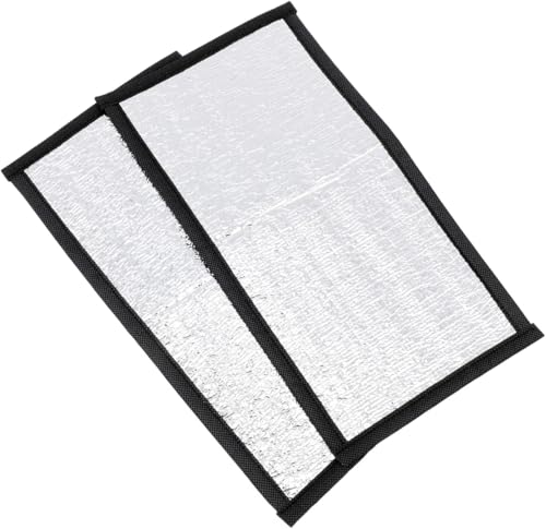 Shidongbla Reptilien-Heizmatte, Schildkröte, warmes Wärmekissen, Reptilien, reflektierende Folien, Aluminiumfolie, Box-Isolierkissen (30 x 16 x 0,1 cm), 2 Stück von Shidongbla