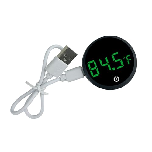 Shienfir Aquarium-Thermometer, Wassertemperatur-Monitor mit Sicherheit. Hier ist eine Produkttitelliste mit digitalem LED-Display, Aquarium, kabelloses Design zum Aufkleben Schwarz A Shienfir Aquarium-Thermometer, Wassertemperatur-Monitor mit Sicherheit. Hier ist eine Produkttitelliste mit digitalem LED-Display, Aquarium, kabelloses Design zum Aufkleben Schwarz A von Shienfir