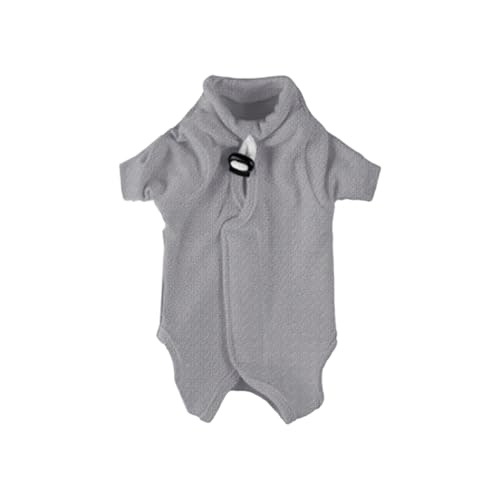 Shienfir Atmungsaktive Katzen-OP-Kleidung, Sterilisations-Outfit, Kastrationsanzug, Haustier-Entwöhnung zur Genesung, Anti-Lecken-Kätzchen-Overall, Sterilisation Grau M Shienfir Atmungsaktive Katzen-OP-Kleidung, Sterilisations-Outfit, Kastrationsanzug, Haustier-Entwöhnung zur Genesung, Anti-Lecken-Kätzchen-Overall, Sterilisation Grau M von Shienfir