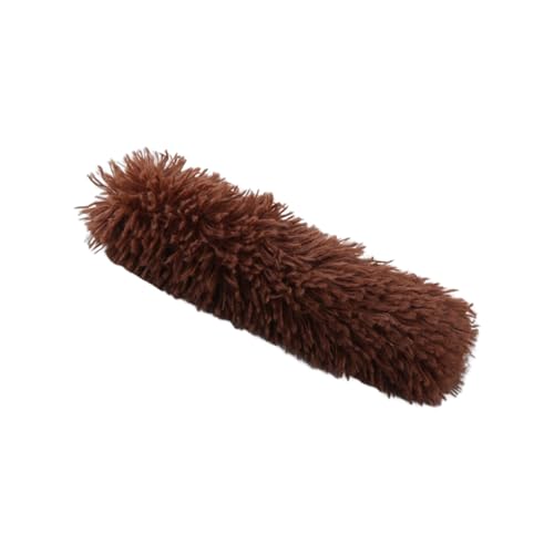 Shienfir Bissfestes Katzenspielzeug, Plüschkissen, weiches, langes Haustier mit Tonpapier, emotionale, beruhigende Zahnreinigung, Katzenminze Braun Shienfir Bissfestes Katzenspielzeug, Plüschkissen, weiches, langes Haustier mit Tonpapier, emotionale, beruhigende Zahnreinigung, Katzenminze Braun von Shienfir