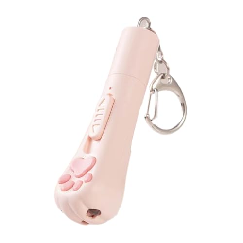 Shienfir Cat Visual Health Protector USB-wiederaufladbares Zeigerspielzeug, interaktiv mit rotem Punkt-LED-Licht, Pfotenform-Punktstift für die Kätzchenjagd Rosa Shienfir Cat Visual Health Protector USB-wiederaufladbares Zeigerspielzeug, interaktiv mit rotem Punkt-LED-Licht, Pfotenform-Punktstift für die Kätzchenjagd Rosa von Shienfir