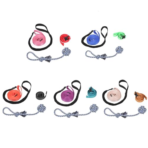 Shienfir Dog Bite Toy Teeth Cleaning Dog Toy 1 Set Dog Toy Biss Resistant Interactive Pet Training Toy Relieve Boredom Hanging Teeth Grinding Toy Pet Supplies Random Color von Shienfir