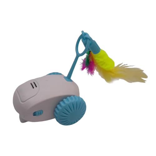 Shienfir Fernbedienung Katzenspielzeug USB wiederaufladbar Turbo Tail Interaktive Maus mit automatisch beweglichem Teaser Spaßübung für den Innenbereich Blau Shienfir Fernbedienung Katzenspielzeug USB wiederaufladbar Turbo Tail Interaktive Maus mit automatisch beweglichem Teaser Spaßübung für den Innenbereich Blau von Shienfir
