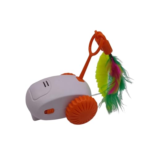 Shienfir Fernbedienung Katzenspielzeug USB wiederaufladbar Turbo Tail Interaktive Maus mit automatisch beweglichem Teaser Spaßübung für den Innenbereich Orange Shienfir Fernbedienung Katzenspielzeug USB wiederaufladbar Turbo Tail Interaktive Maus mit automatisch beweglichem Teaser Spaßübung für den Innenbereich Orange von Shienfir