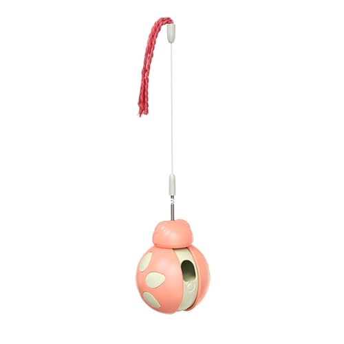 Shienfir Futter-Belohnungs-Katzenspielzeug, interaktiv für Belohnungen, Puzzle-Futterspender, Käferform, Kätzchen-Zauberstab, Necken mit Behälter, langlebig, sicher, anregend, fesselnd Rosa Shienfir Futter-Belohnungs-Katzenspielzeug, interaktiv für Belohnungen, Puzzle-Futterspender, Käferform, Kätzchen-Zauberstab, Necken mit Behälter, langlebig, sicher, anregend, fesselnd Rosa von Shienfir