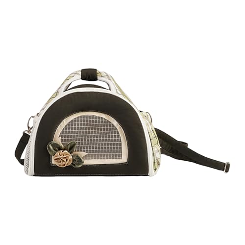 Shienfir Hamster-Tragetasche, leichte Haustier-Tragetasche, Farbblockierung, leichte Haustier-Reisetasche, belüftete Umhängetasche für Hamster, Meerschweinchen, Kaninchen, Igel Armeegrün Shienfir Hamster-Tragetasche, leichte Haustier-Tragetasche, Farbblockierung, leichte Haustier-Reisetasche, belüftete Umhängetasche für Hamster, Meerschweinchen, Kaninchen, Igel Armeegrün von Shienfir