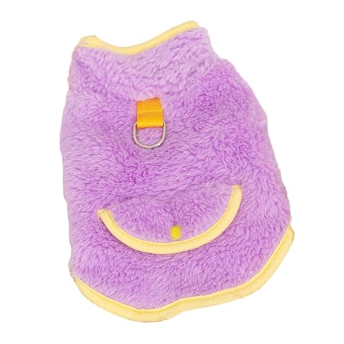 Shienfir Haustier-Pullover, wendbar, Plüsch-Hundekleidung, Pullover, bequem, modisch, Haustierkleidung, niedliche Haustierkleidung Violett M Shienfir Haustier-Pullover, wendbar, Plüsch-Hundekleidung, Pullover, bequem, modisch, Haustierkleidung, niedliche Haustierkleidung Violett M von Shienfir