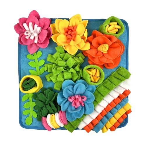 Shienfir Haustier-Schnupftabak-Pad, kalorienverbrennendes Hundespielzeug, Matte, interaktives Puzzle für geistige Stimulation, Angstlinderung, langsames Fressen, Leckerli, Hundeduft, Trainingsgerät Shienfir Haustier-Schnupftabak-Pad, kalorienverbrennendes Hundespielzeug, Matte, interaktives Puzzle für geistige Stimulation, Angstlinderung, langsames Fressen, Leckerli, Hundeduft, Trainingsgerät von Shienfir
