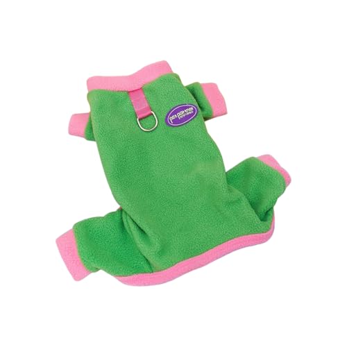 Shienfir Haustierkleidung, Haustierkleidung, Farbblock-Design, Hunde-Wintermantel mit Farbblock-Design, Dicke Fleece-Schneejacke für kleine Hunde Grün S Shienfir Haustierkleidung, Haustierkleidung, Farbblock-Design, Hunde-Wintermantel mit Farbblock-Design, Dicke Fleece-Schneejacke für kleine Hunde Grün S von Shienfir