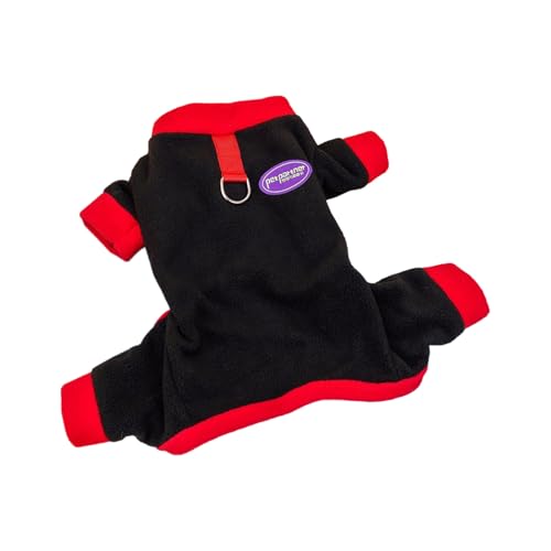 Shienfir Haustierkleidung, Haustierkleidung, Farbblock-Design, Hunde-Wintermantel mit Farbblock-Design, Dicke Fleece-Schneejacke für kleine Hunde Schwarz M Shienfir Haustierkleidung, Haustierkleidung, Farbblock-Design, Hunde-Wintermantel mit Farbblock-Design, Dicke Fleece-Schneejacke für kleine Hunde Schwarz M von Shienfir