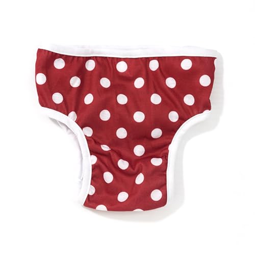 Shienfir Haustierwindel, Menstruationshose für Haustiere, Wiederverwendbare Hundewindel für Hitze, auslaufsicher, Bequeme physiologische Hose für Haustiere, Heimtierbedarf Rot M Shienfir Haustierwindel, Menstruationshose für Haustiere, Wiederverwendbare Hundewindel für Hitze, auslaufsicher, Bequeme physiologische Hose für Haustiere, Heimtierbedarf Rot M von Shienfir