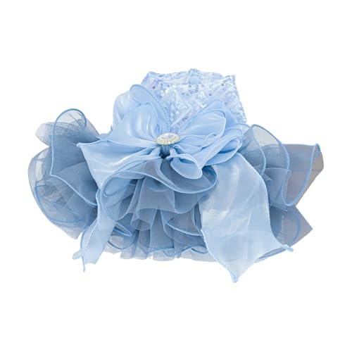 Shienfir Hundekleid, Spitzen-Hundekleid, Hundeprinzessin-Kleid, glitzerndes Spitzen-Camisole-Kleid für kleine Welpen, Hundebekleidung für Hochzeitsfeiern Blau L Shienfir Hundekleid, Spitzen-Hundekleid, Hundeprinzessin-Kleid, glitzerndes Spitzen-Camisole-Kleid für kleine Welpen, Hundebekleidung für Hochzeitsfeiern Blau L von Shienfir