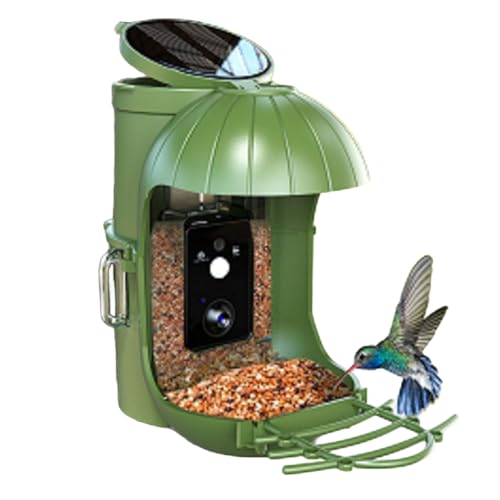 Shienfir Intelligente Vogelfutterhaus-Kamera, basierend auf Informationen, Hier ist EIN empfohlener Produkttitel für mit Ai Identify 1080p-Auflösung, Nachtsicht, perfekte Liebhaber Grün Shienfir Intelligente Vogelfutterhaus-Kamera, basierend auf Informationen, Hier ist EIN empfohlener Produkttitel für mit Ai Identify 1080p-Auflösung, Nachtsicht, perfekte Liebhaber Grün von Shienfir