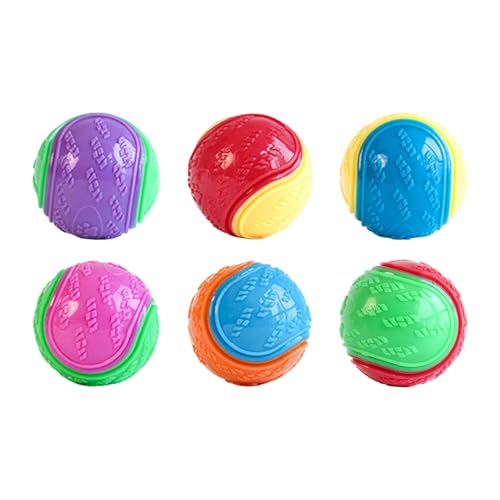 Shienfir Interaktiver Ballwerfer für Hunde, attraktives Geräuschspielzeug, 1/4 Stück, quietschende Bälle, Spielzeug für das Training des Kauens, Zahnens und Apportierens von Welpen 1pc Shienfir Interaktiver Ballwerfer für Hunde, attraktives Geräuschspielzeug, 1/4 Stück, quietschende Bälle, Spielzeug für das Training des Kauens, Zahnens und Apportierens von Welpen 1pc von Shienfir