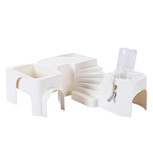 Shienfir Interaktives Hamster-Spielzeug-Set, leicht zu reinigendes Zubehör, integriertes Design-Spielzeug für kleine Tiere, multifunktional Beige Shienfir Interaktives Hamster-Spielzeug-Set, leicht zu reinigendes Zubehör, integriertes Design-Spielzeug für kleine Tiere, multifunktional Beige von Shienfir