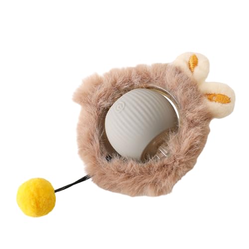 Shienfir Kaubeständiges Haustierspielzeug, interaktiver Silikon-Rollball für Haustiere, langlebig, sicher, bewegungsaktivierte Hunde Grau B Shienfir Kaubeständiges Haustierspielzeug, interaktiver Silikon-Rollball für Haustiere, langlebig, sicher, bewegungsaktivierte Hunde Grau B von Shienfir